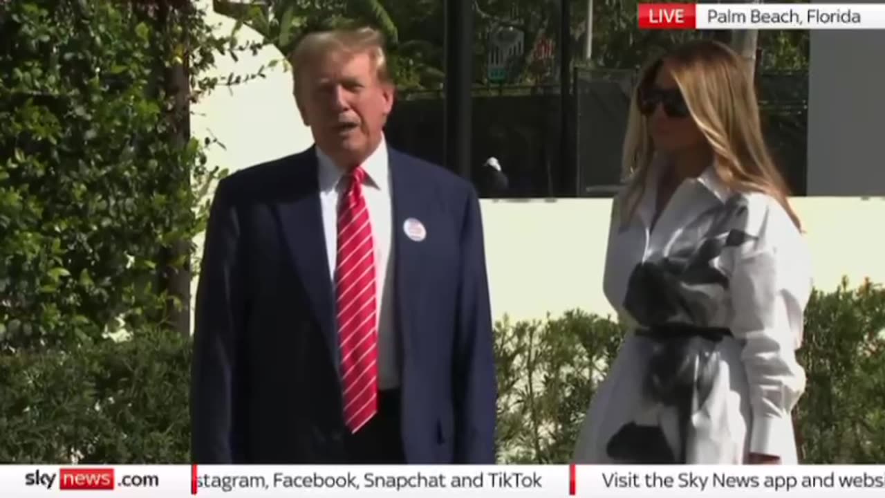 President Trump and First Lady Melania