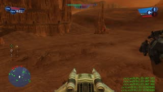 SWBF 2004: Campaign Clone Wars The Battle of Geonosis Gameplay