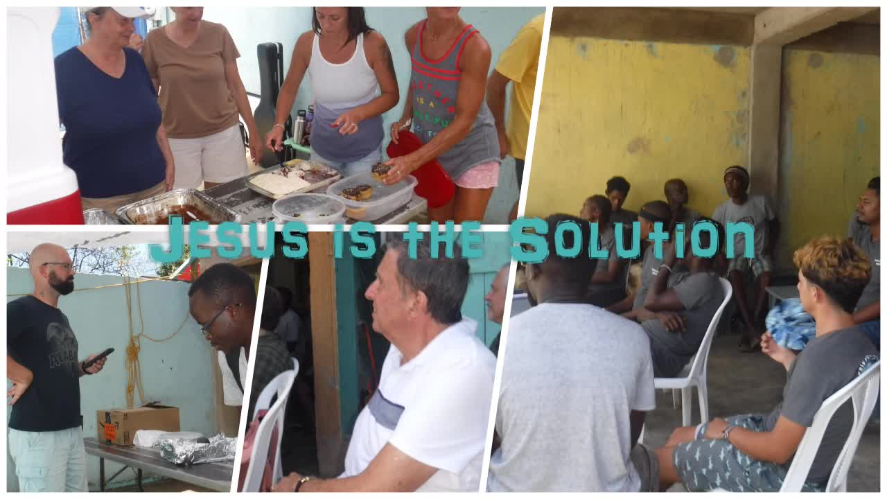 Jesus is the Solution Ministry Coxen Hole Thursday lunch