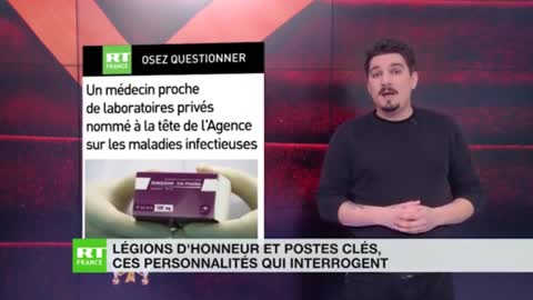 Karine Lacombe et la légion d'honneur