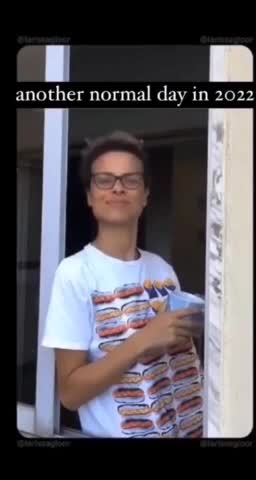 Another normal day in 2020.