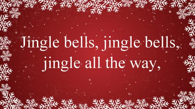 Jingle Bells with Lyrics