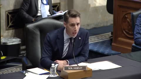 Sen. Josh Hawley SHREDS Biden Nominee To Pieces