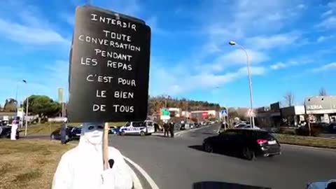 Les Masques BLancs Périgueux L"ecole des LArmes le 22 décembre