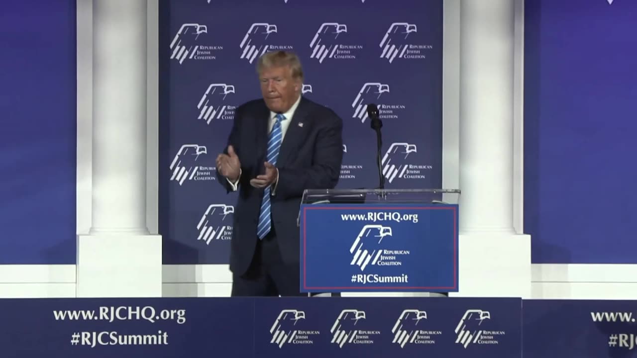 TRUMP FULL SPEECH AT JEWISH COALITION SUMMIT 10-28-23