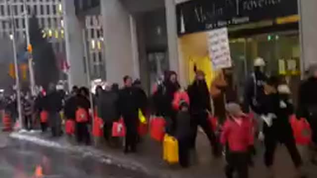 Jerrycan Parade in Ottawa