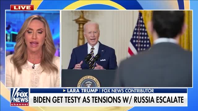 Joe Biden's WEAK and INEFFECTIVE leadership has put us in this position.