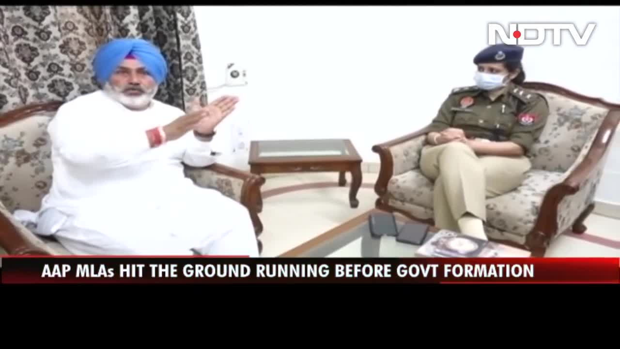 AAP MLAs Hit The Ground Running Before Government Formation