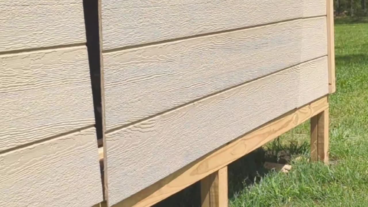 Chicken coop nesting box