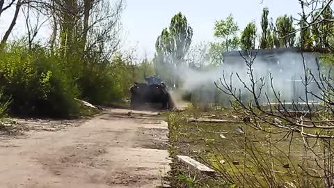 Ukraine War - Work on the positions of the Armed Forces of Ukraine
