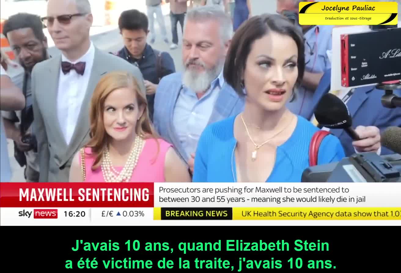Victimes Epstein / Maxwell - sentence