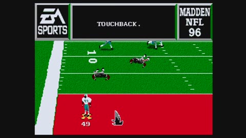 Madden96 (Sega Genesis) Dolphins vs Falcons Part3
