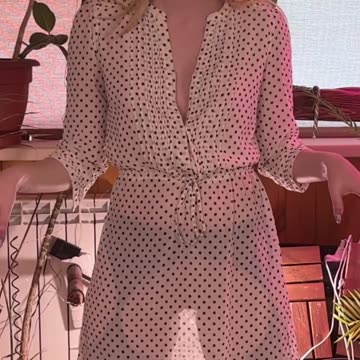 Try on and review Backlit dress with me