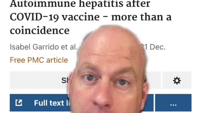 Covid vaccine leads to hepatitis?