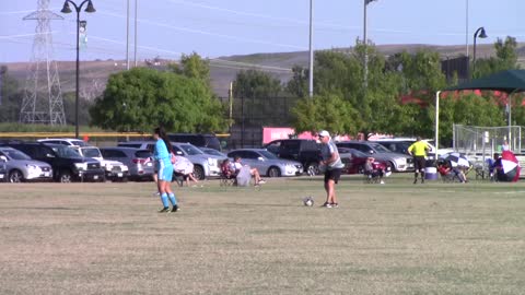 ECNL RL NTX Game 1 keeper warmup