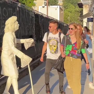 Statue Prank Funny 😄 moments