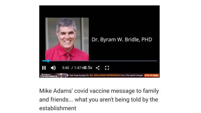 Dr "we made a mistake" with the v@((ine