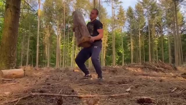 Training in forest 🌳