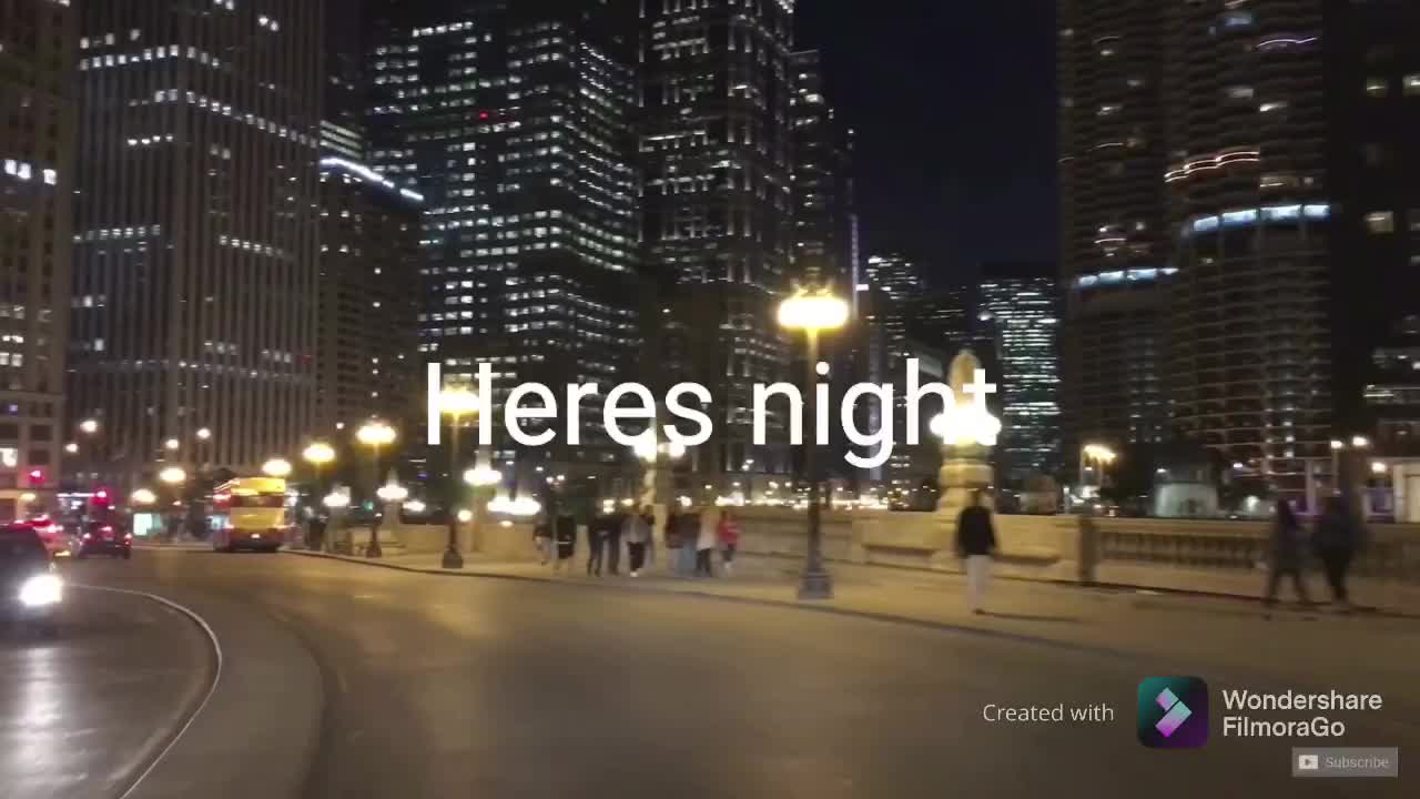 Chicago Downtown Drive 4K day and night