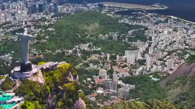 beautiful video city of rio de janeiro brazil christ the redeemer