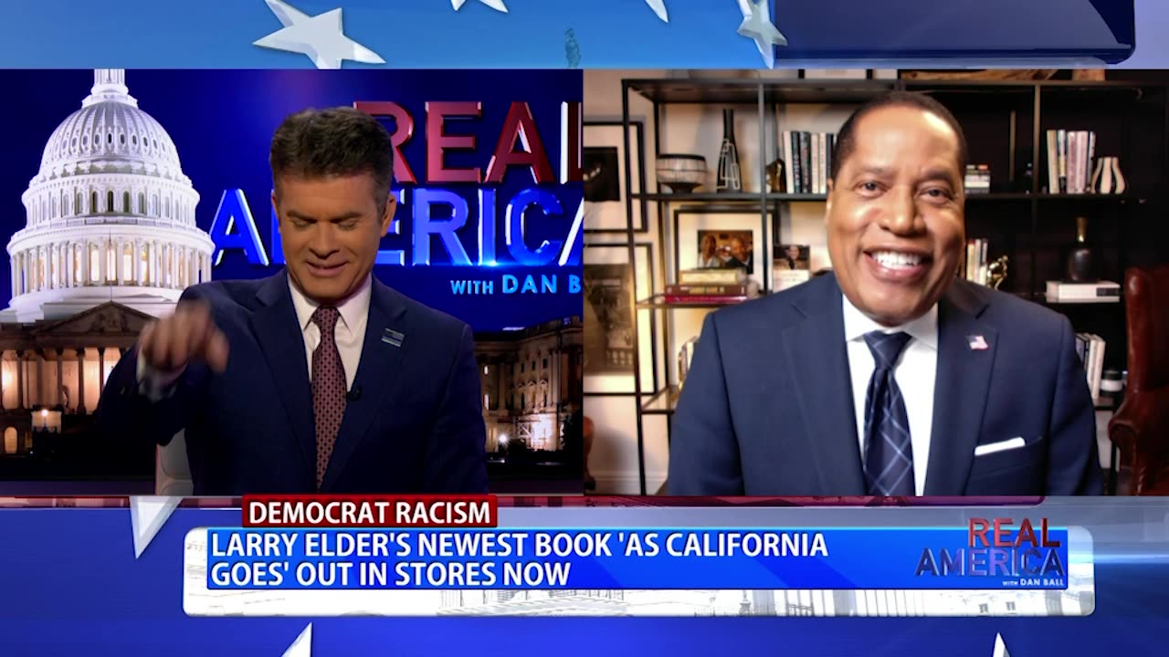 REAL AMERICA -- Dan Ball W/ Larry Elder, Eric Adams & Kathy Hochul Go FULL Racist, 5/15/24