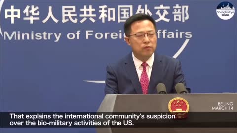 China is continuing to ask questions about US funded biolabsciting a 2005 agreement between the US department of defense and Ukraine