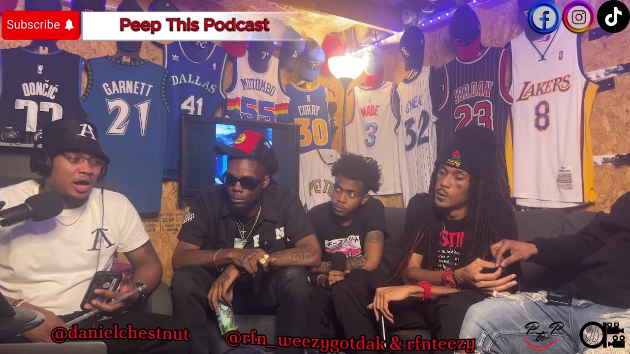 Peep This Podcast Weezy & Teezy RFN (Real Fast Nation!!!!!)