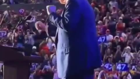 Trump’s Victory dance