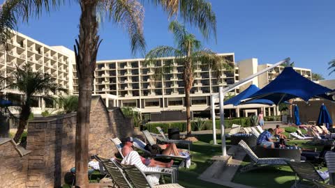 Music Ambiance at Marriott Desert Springs Pool