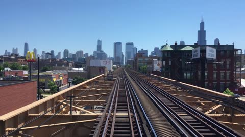 Chicago Downtown Train