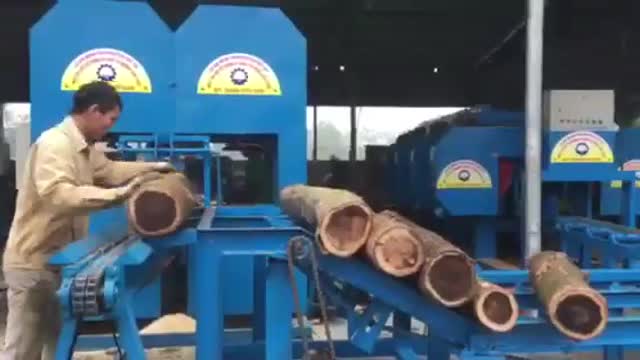 automatic wood cutting machine