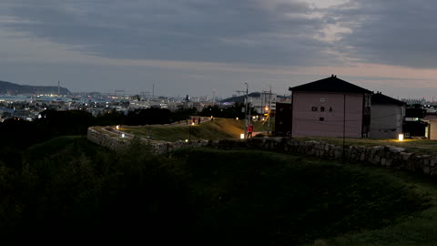 Early evening promenade