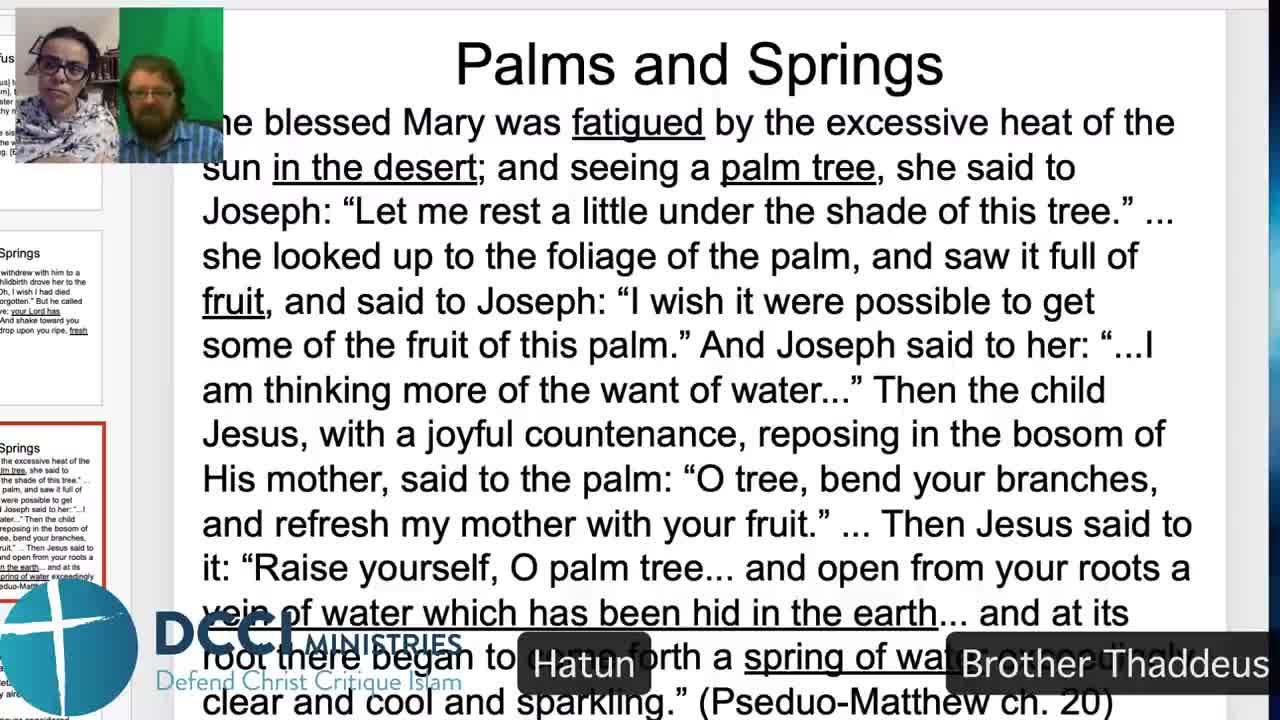 Proving the cut and paste Quran with Thaddeus from Reasoned Answers