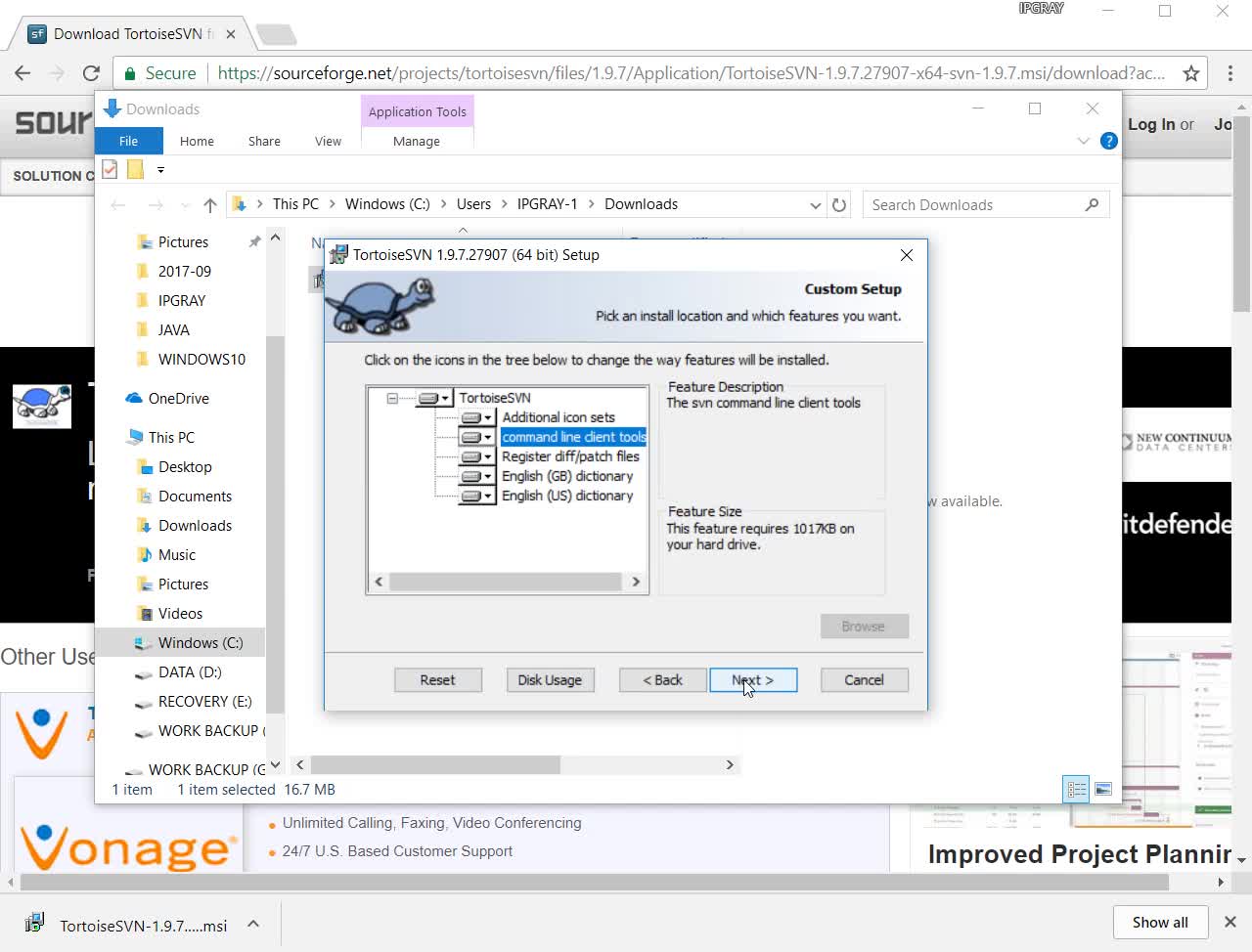 IPGraySpace: SVN - How to download and install Tortoise SVN