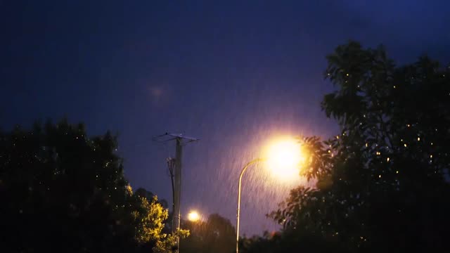 Exceptionally heavy rain