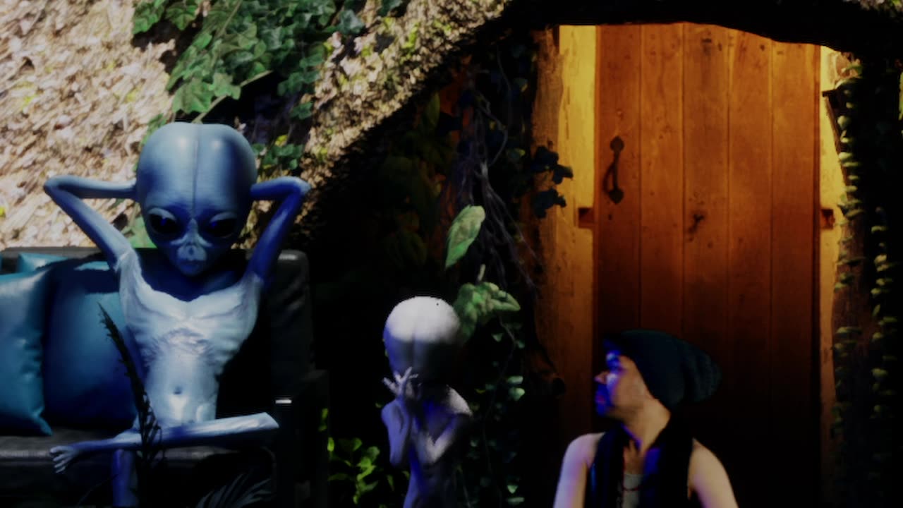 ALIENS IN MY BACK YARD, chelo tarantino
