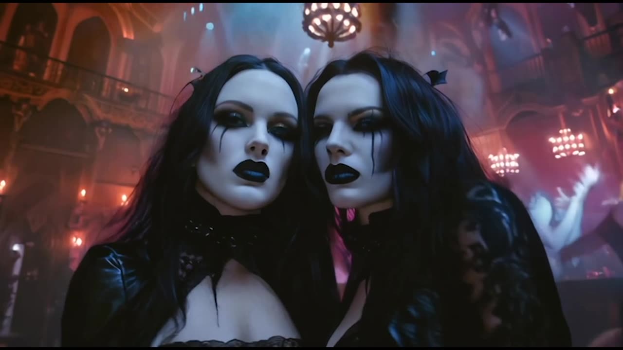 Goth Girls Dancing to Sisters of Mercy | Iconic Darkwave Club Vibes