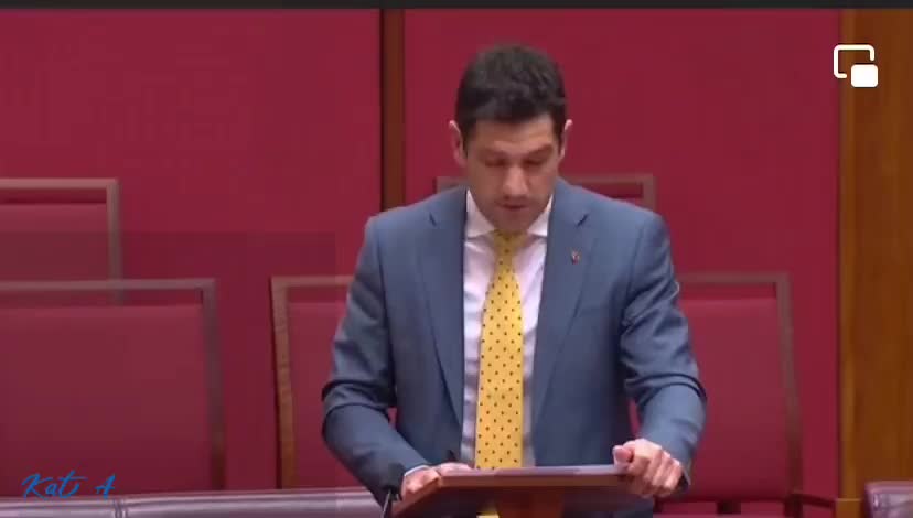 Senator Alex Antic laid bare the globalist agenda in OZ parliament