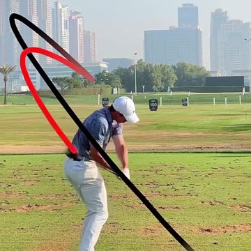 Rory Mcilroy Tracer #golf #rory #mcilroy #tracershot #swing #driver #green #fairway #trainingday