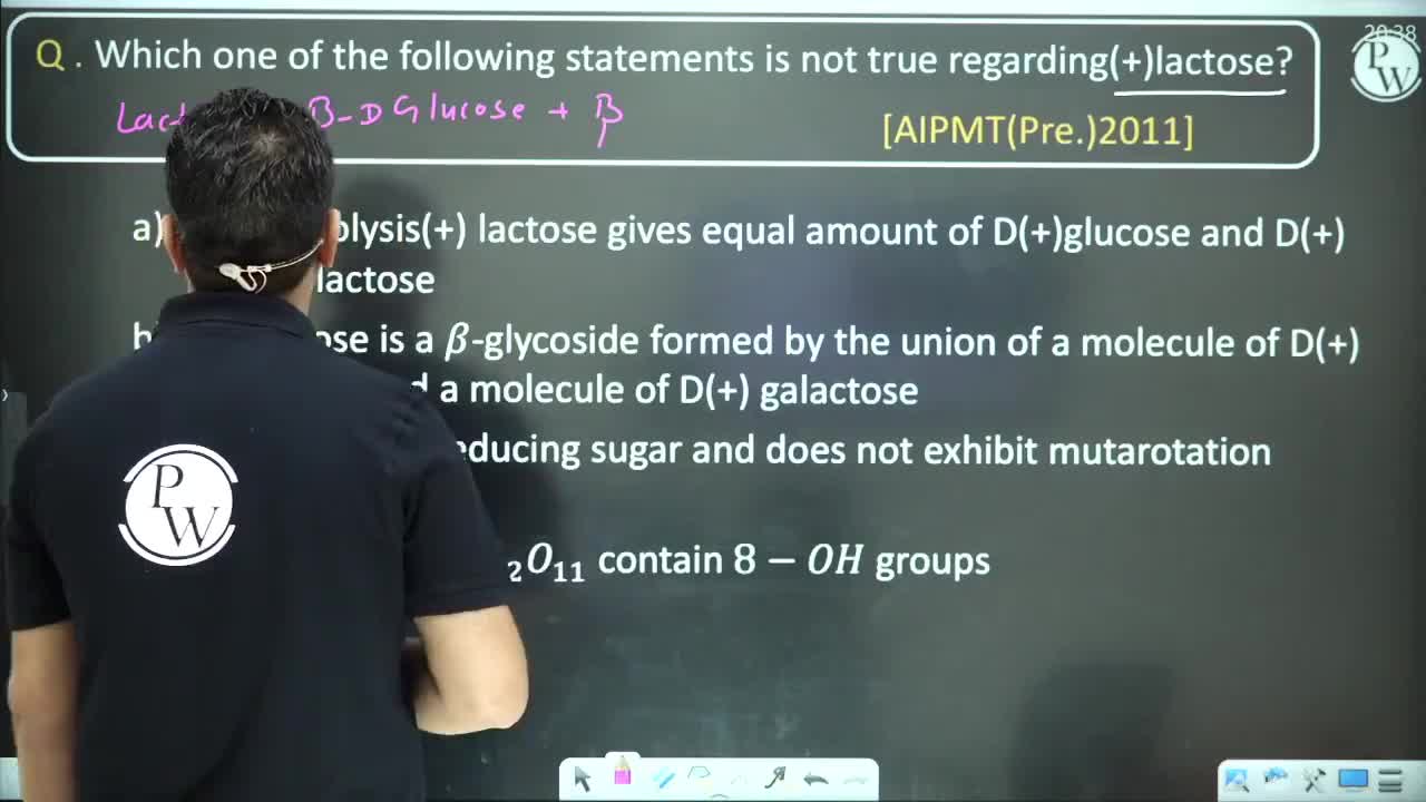 Lakshya NEET 2.0 Chemistry Biomolecule Yashwant Singh Sir Lecture 06