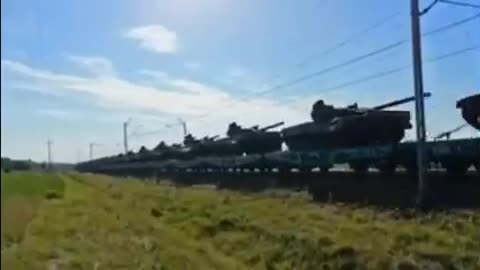 232 Polish PT-91 Twardy tanks go to defend Ukraine from occupiers