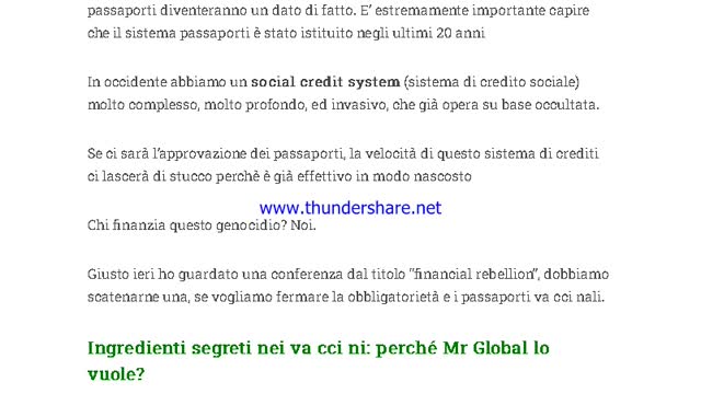 Avv Fuellmich: assolutamente fermare le iniezioni e il pass vaccinale! (Link in descrizione)