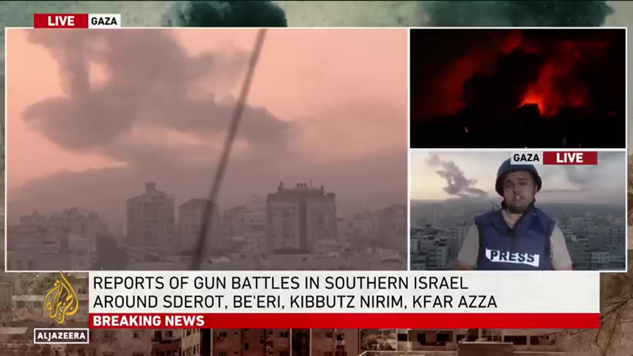 Israel and hamas war live|| and Gaza attack continue in Israel.