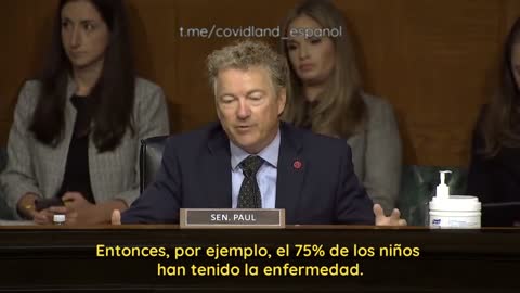 Senador Paul vs Faucci, sobre la vacuna