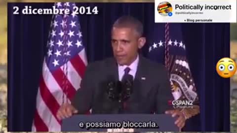 Obama nel 2014 "predice" una nuova pandemia