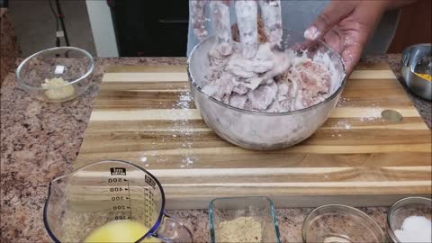 How to fry chicken