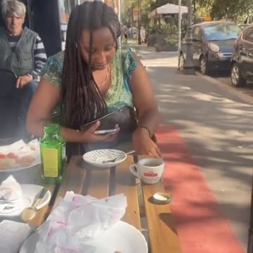 “Racism in Italy because that man is looking at us!" its a mental problem