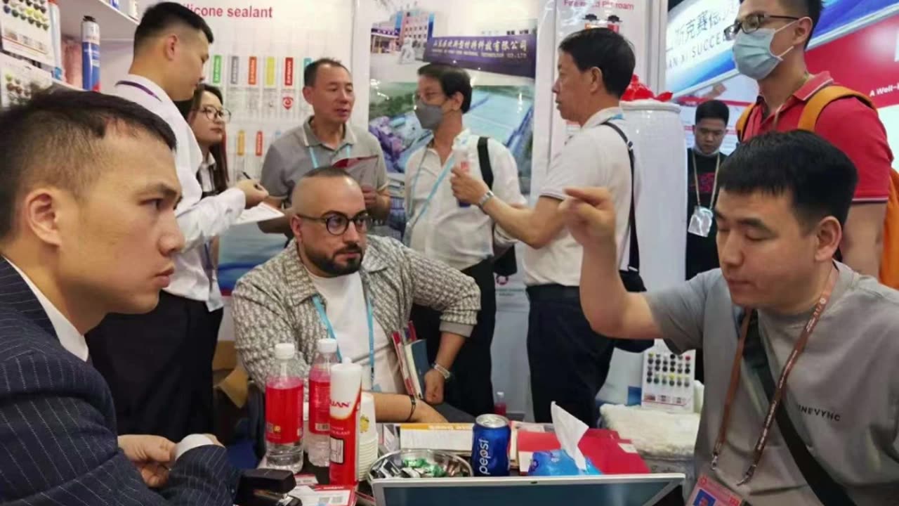 Canton fair Booth: 10.2 C 14 and 8.1 I 20 welcome your visit.PU foam&silicone sealant manufacturer