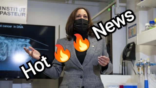 Closer Look at 'Cringe' Kamala Harris Video From France Is Just Embarrassing