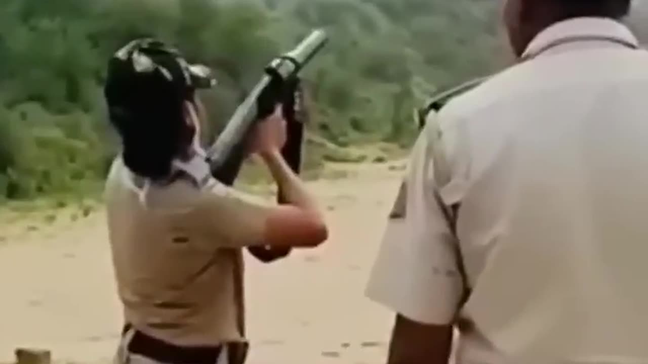 POLICE AND ARMY FIRE ATTITUDE